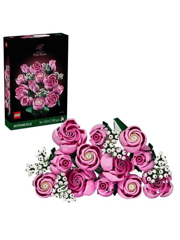 Image of LEGO Botanicals 10374 Rosa Rosenstrauß