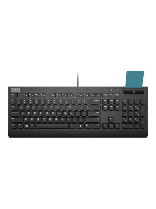 Lenovo Smartcard II - keyboard - QWERTY - Nordic - black Input Device - Tastaturen - Nordisch - Schwarz