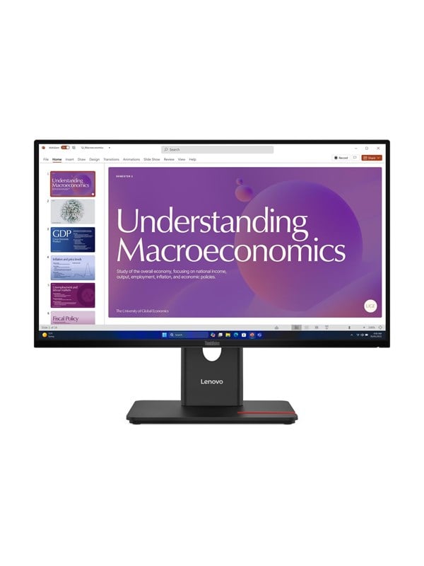 Image of 24" Lenovo ThinkVision T24d-40 - 1920x1080 (FHD) - 120Hz - IPS