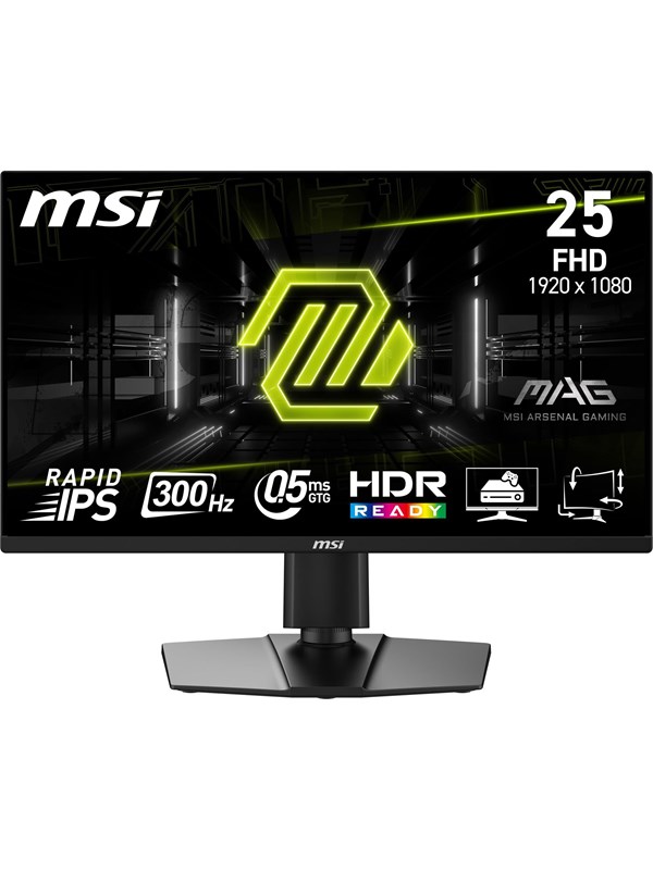 Image of 24,5" MSI MAG 255PXF - 1920x1080 (FHD) - 300Hz - IPS