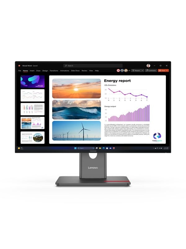Image of 24" Lenovo ThinkVision P24Q-40 - 2560x1440 (QHD) - 120Hz - IPS