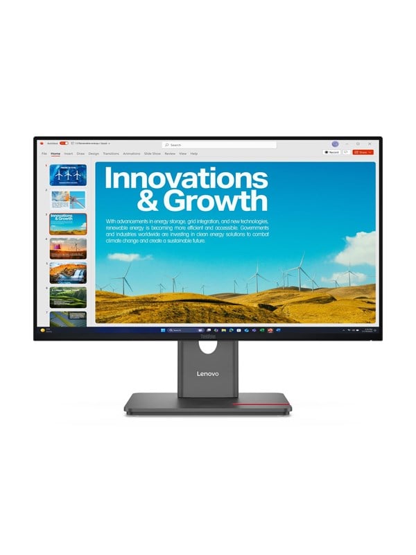 Image of 24" Lenovo ThinkVision P24QD-40 - 2560x1440 (QHD) - 120Hz - IPS - KVM switch