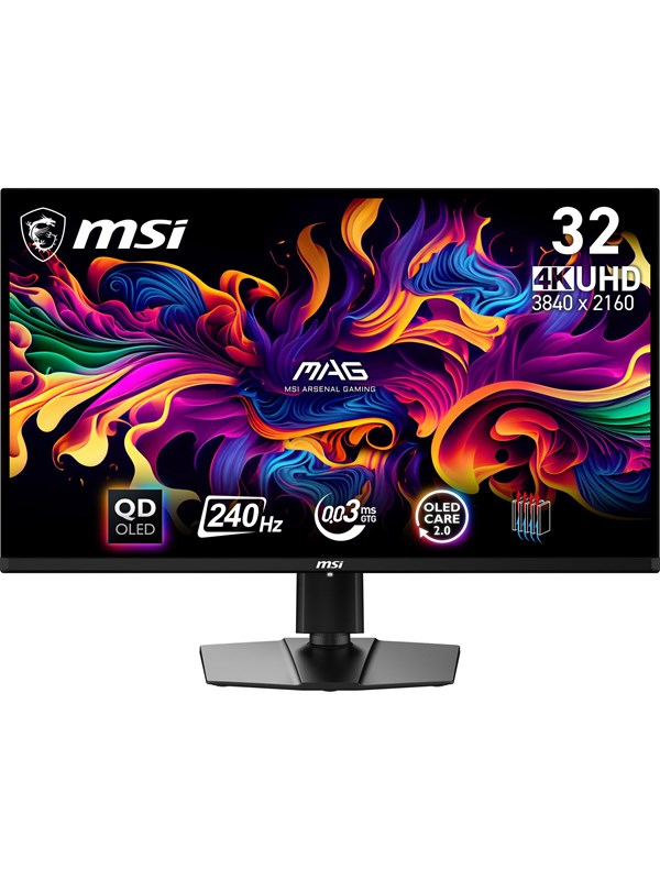 Image of 31.5" MSI MAG 321UPX QD-OLED - 3840x2160 (4K) - 240Hz - QD-OLED