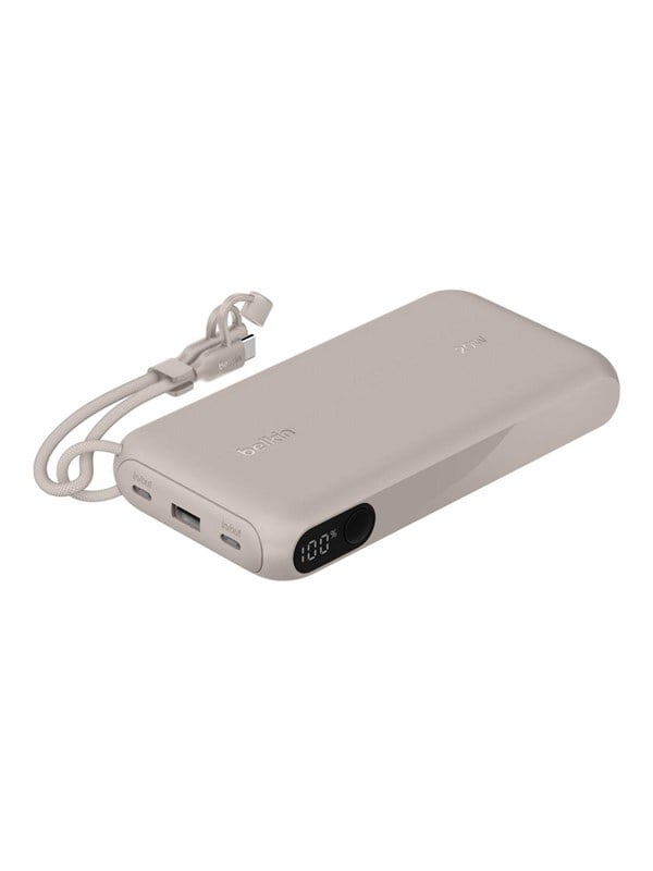 Belkin BoostCharge power bank - with display - 2 x USB-C USB - 20 Watt Powerbank (Akku) - 20000 mAh