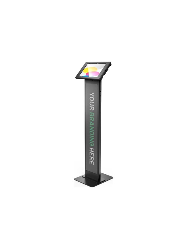 Compulocks Apex BrandMe stand - for tablet - brandable - black - Max - recommended for
