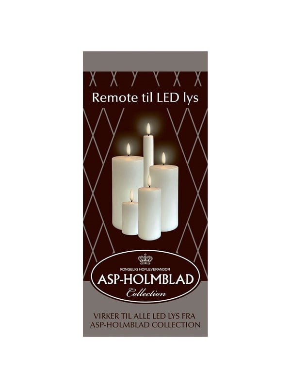 Asp-Holmblad LED-Fernbedienung