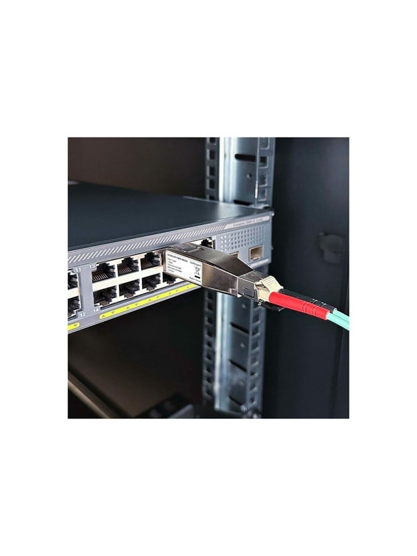 StarTech.com Gigabit Fiber to RJ45 Ethernet Media Converter Micro Mini - fibre media converter - 1GbE - TAA Compliant