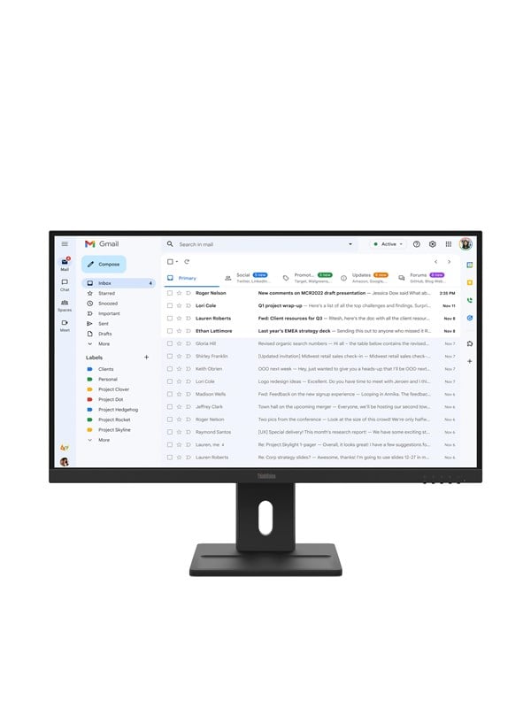 Image of 27" Lenovo ThinkVision E27-40 - 1920x1080 (FHD) - 1920x1080 (FHD) - IPS