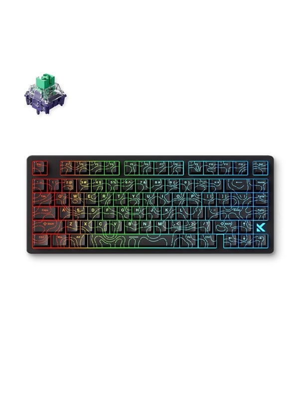 MCHOSE Jet 75 Kailh Magnetic God Hall Effect - Gaming Tastaturen - ohne Numpad - Englisch (US) - Schwarz