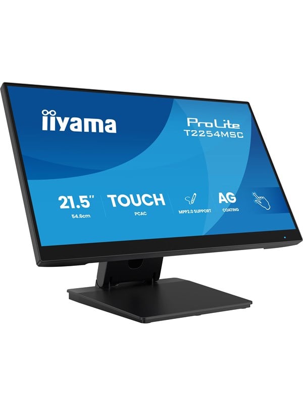 Image of 21" iiyama ProLite T2254MSC-B2AG - 1920x1080 (FHD) - 100Hz - IPS