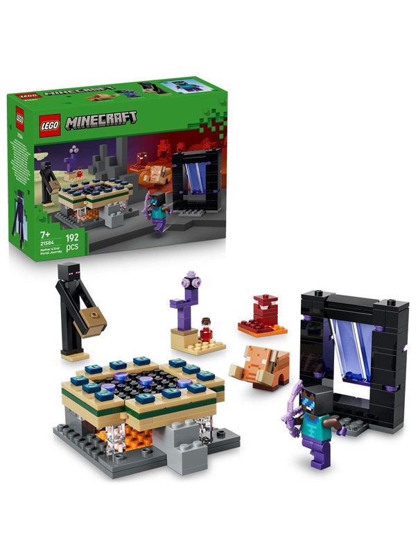 LEGO Minecraft 21584 Reise durch Nether und Endportal