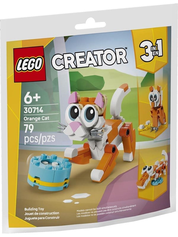 Image of LEGO Creator 30714 Orange Katze