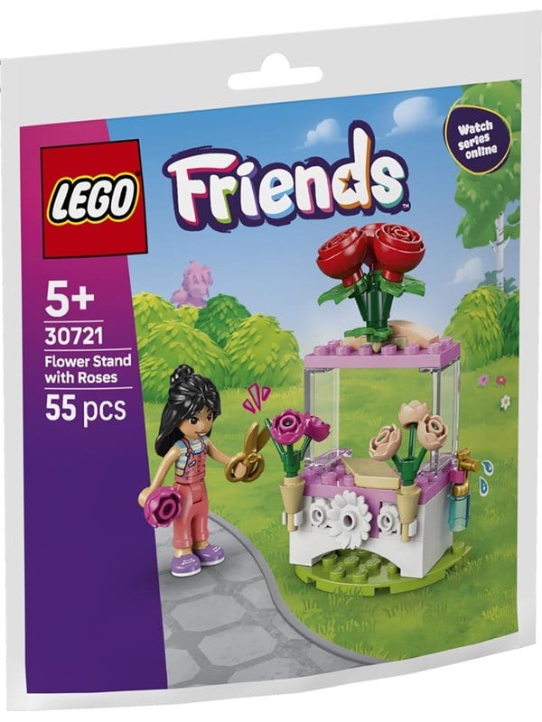 LEGO® - Sets - Friends - 30721 - Blumenstand mit Rosen - Bild 7