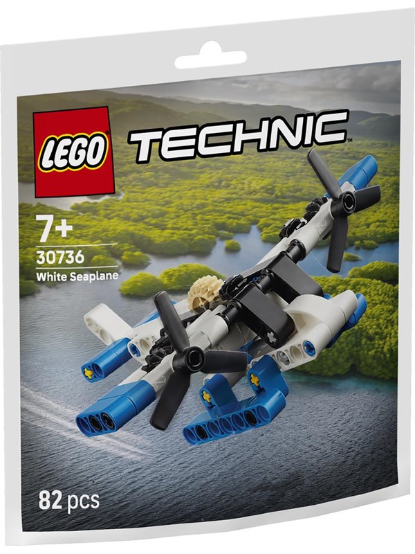 LEGO Technic 30736 Weißes Wasserflugzeug