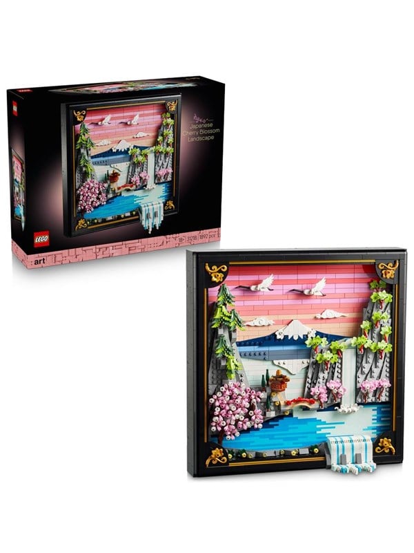 Image of 31218 Art Japanische Kirschblütenlandschaft, Konstruktionsspielzeug