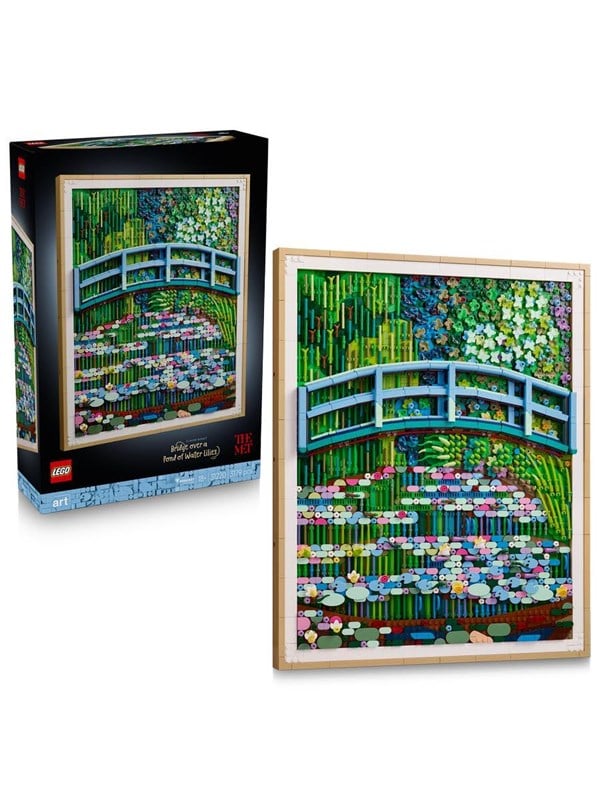 Image of LEGO 31220 - LEGO® Claude Monet - Brücke über einen Seerosenteich