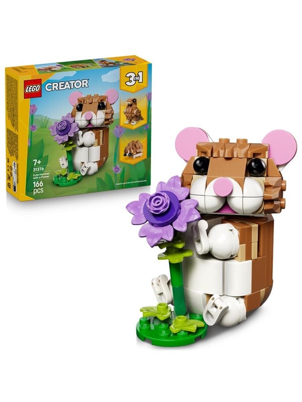 LEGO Creator 31376 Niedlicher Hamster mit Blume