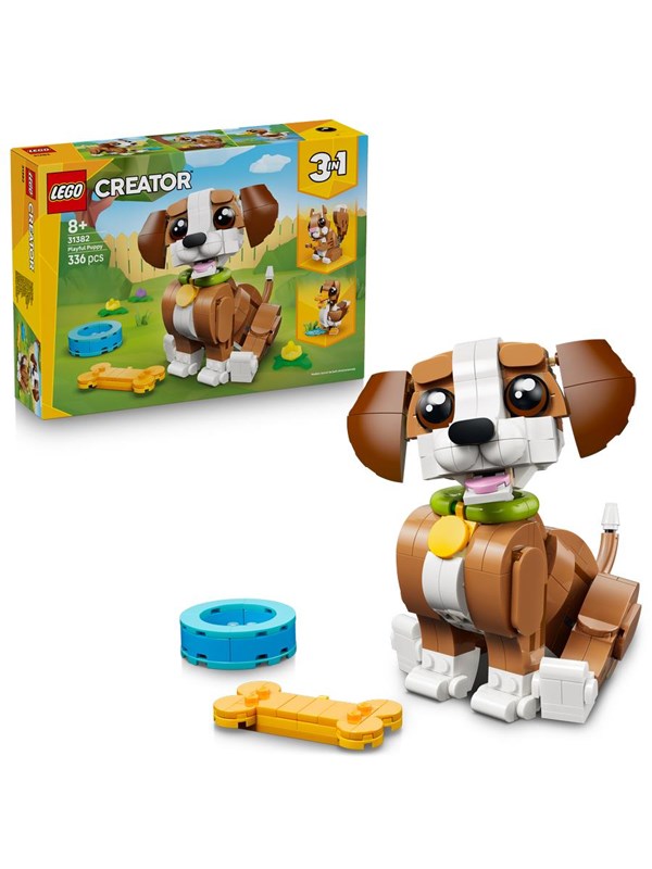 LEGO Creator 31382 Niedliche Tiere Verspielter Welpe