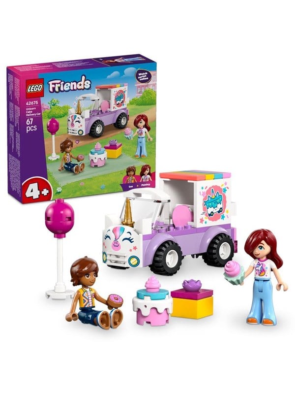 LEGO Friends 42675 Einhorn-Kuchenlieferwagen