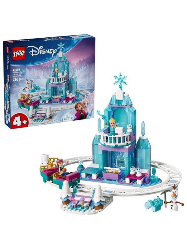 Image of LEGO Disney 43281 Elsas Schlittenfahrt um den Eispalast