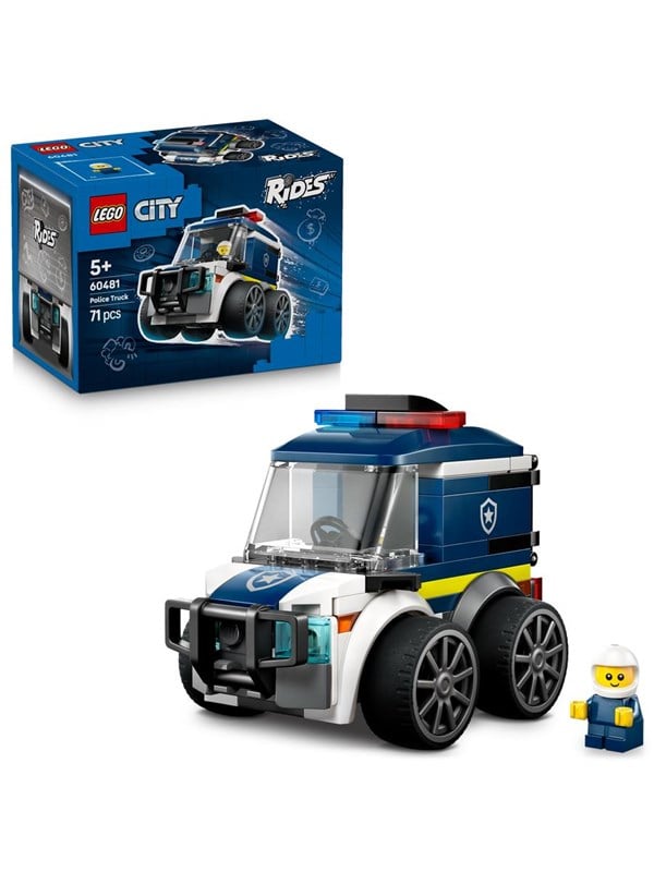 Image of LEGO City 60481 Coole Flitzer - Polizei-Truck