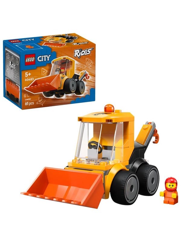 Image of LEGO City 60483 Coole Flitzer - Radlader
