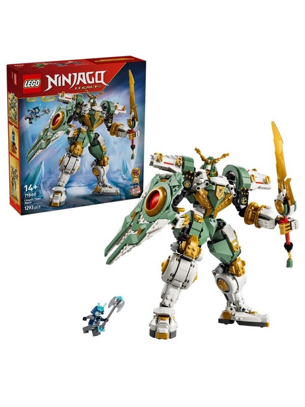 Image of 71860 Ninjago 15-jähriges Jubiläum: Lloyds Titan-Mech, Konstruktionsspielzeug