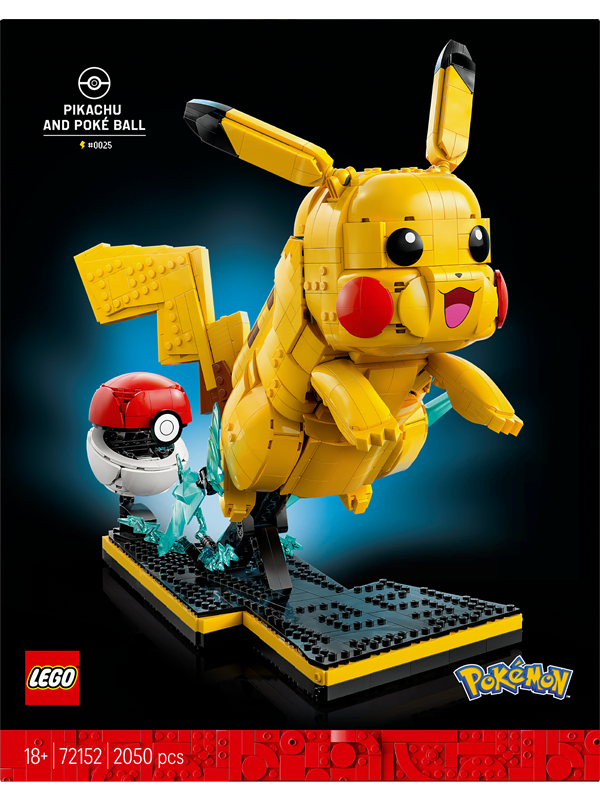 LEGO Pokémon 72152 Pikachu und Pokéball