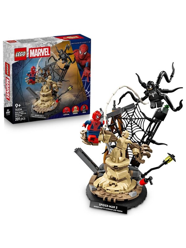Image of LEGO Marvel 76334 Großer Showdown: Spider-Man vs. Sandman