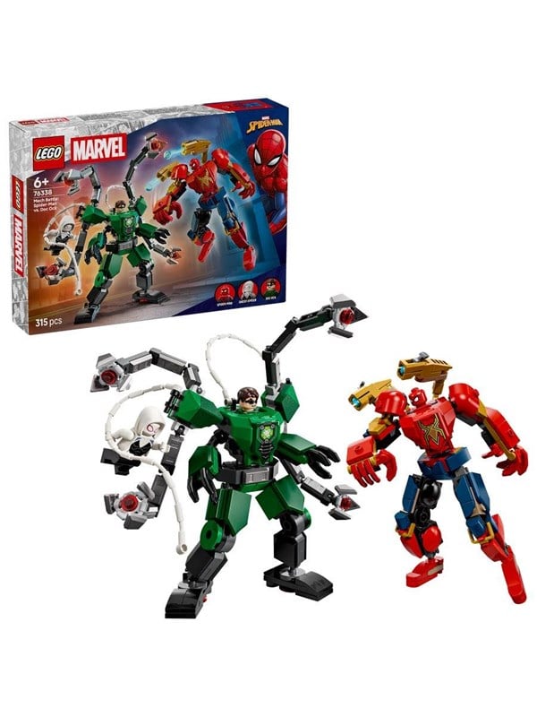 Image of LEGO Marvel 76338 Mech-Duell: Spider-Man vs. Doc Ock