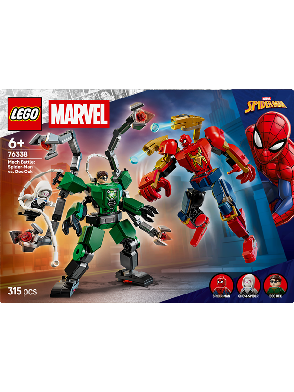 Image of LEGO Super Heroes Marvel 76338 Mech-Duell: Spider-Man vs. Doc Ock