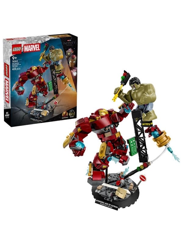 LEGO Marvel 76343 Duell der Giganten Hulkbuster vs Hulk