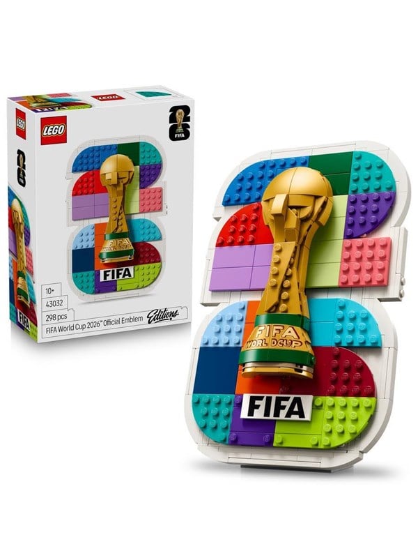 LEGO Editions 43032 Offizielles Emblem des FIFA World Cup 2026