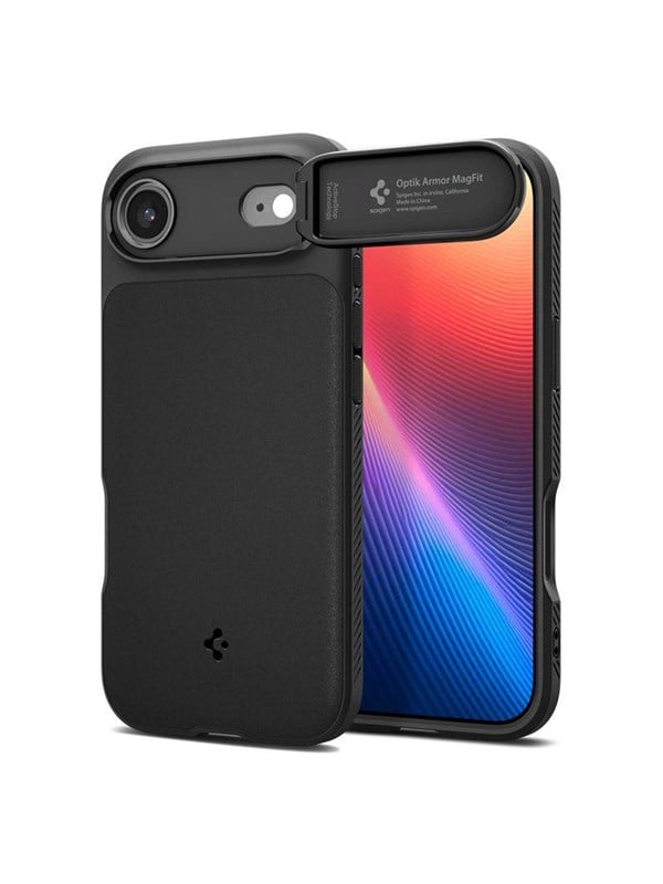 Spigen Optik Armor MagSafe - black - iPhone Air