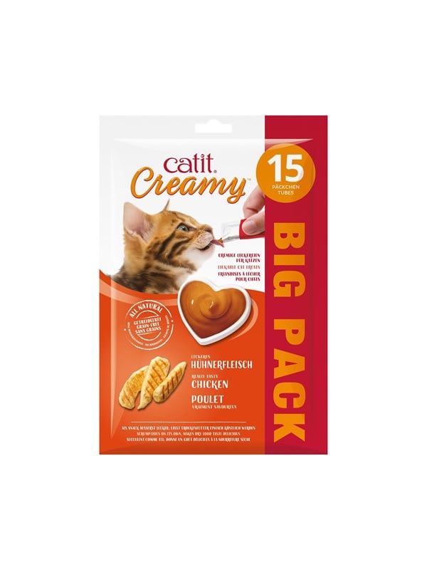 Catit catit cremiges premium Leckerli fr Katzen Huhn