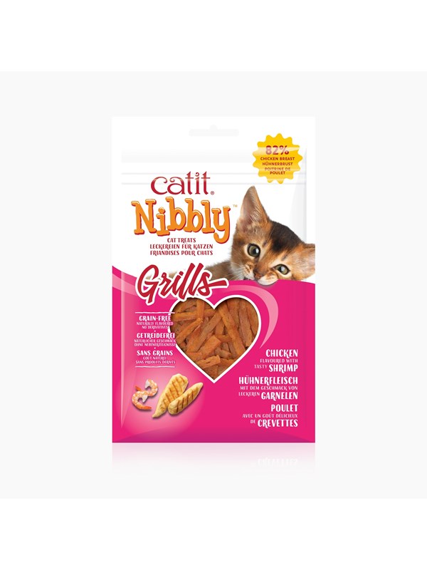 Catit catit nibbly grills Leckerli fr Katzen Huhn  s