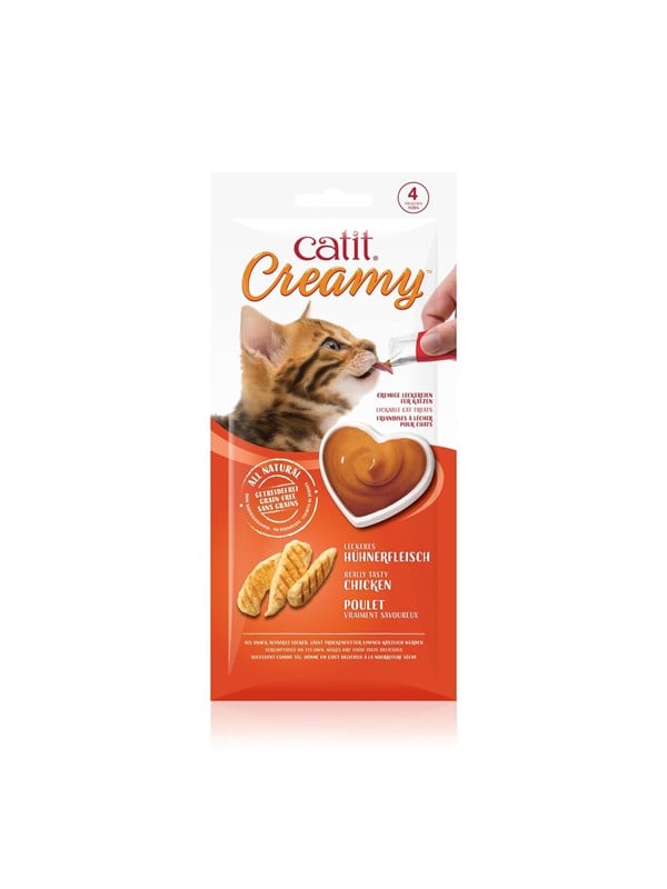 Catit catit creamy premium Leckerli fr Katzen Huhn