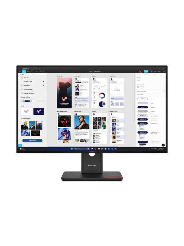 Image of Lenovo ThinkVision T32UD-40 - 3840x2160 (4K) - 60Hz - IPS