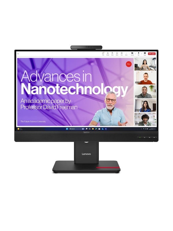 Image of 27" Lenovo ThinkVision T27qd-4v - 2560x1440 (QHD) - 120Hz - IPS - 100W USB-C