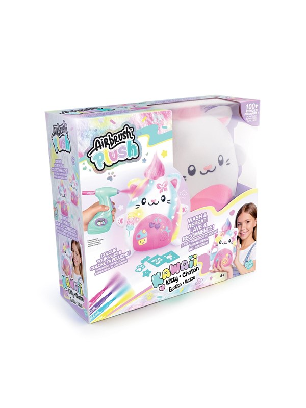 Image of Airbrush Plush Kawaii Kitty