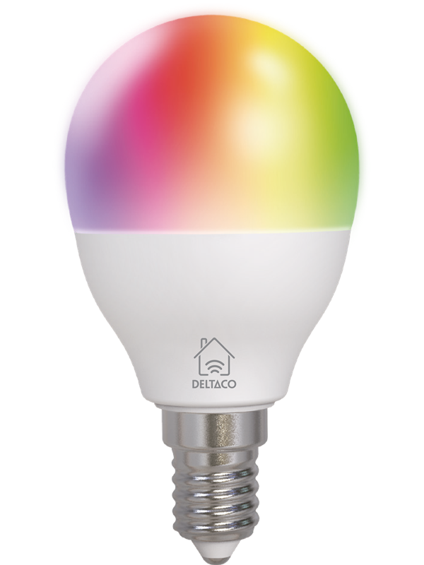 Deltaco Smart LED-bulb E14 RGB Wi-Fi 49 W
