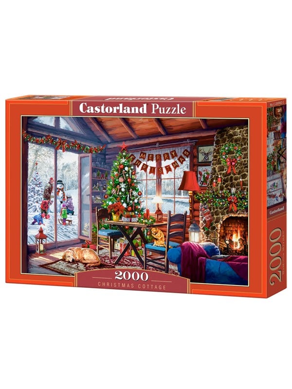 Castorland Christmas cabin 2000