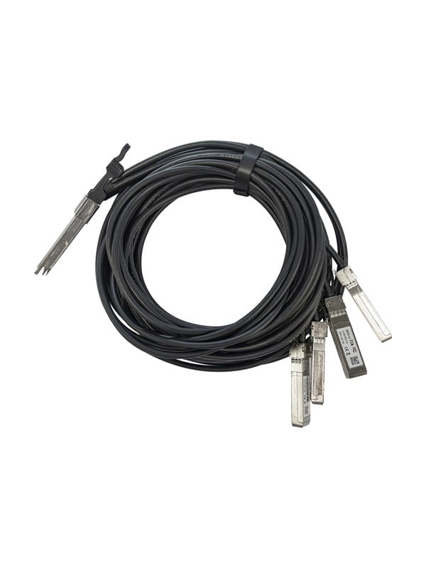 MikroTik 40GBase direct attach cable - 3 m - 3 m - Schwarz - 3m