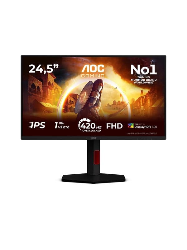 Image of 24,5" AOC G4 25G4KUR - 25" | 1920 x 1080 | 420Hz | Fast IPS