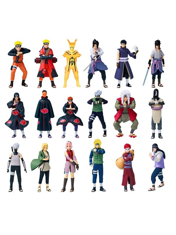 Naruto Shippuden 7 cm Figure 3 pack window box - assorted