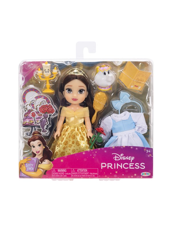 Jakks DISNEY PRINCESS Be Our Guest Belle Doll 15cm