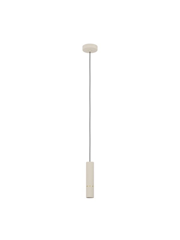 Pendelleuchte Camina 1xGU10/35W sandfarben, messing gebürstet