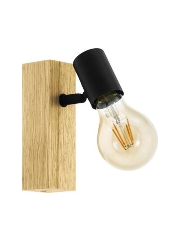 EGLO TOWNSHEND 3 Spot, braun, schwarz