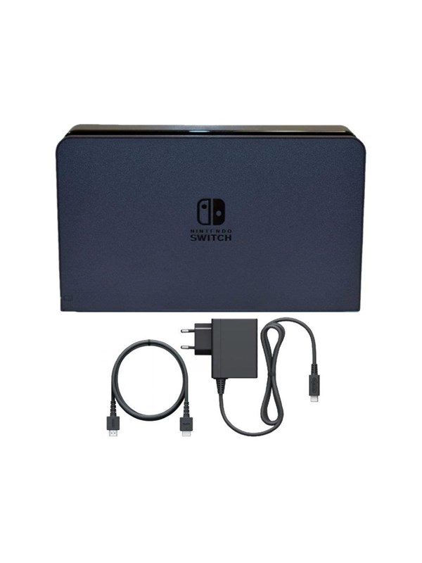 Image of Nintendo Switch OLED Dock Set - Black - Nintendo Switch OLED