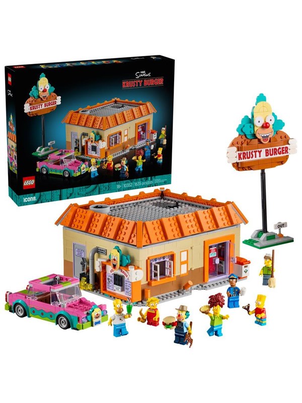 LEGO Icons 10352 The Simpsons: Krusty Burger
